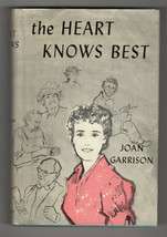 Joan Garrison Heart Knows Best 1960 First Edition Hc Dj Novel Woman Lawyer Maid - £35.54 GBP