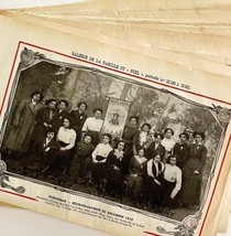 Le Noel Christmas 1911 Family Photo Gallery Lot Of 23 Prints French DWT13B - $39.99