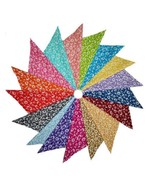 102 Pcs Flower Shower Pre-Cut Charm Pack 5&quot; Squares 100% Cotton Fabric Q... - $43.76 CAD