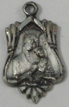 Vintage sterling silver medal Our Lady of perpetual help Sacred Heart Je... - $25.00