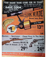 Vintage 1967 Dave Cook Sports Store Catalog Hunting Fishing Camping Gear... - £11.68 GBP