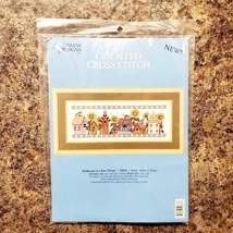 Candamar Designs BIRDHOUSES IN A ROW Counted Cross Stitch Kit 50833 - $18.95