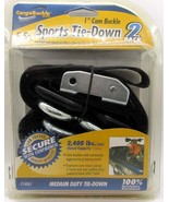 NEW CargoBuckle F14061 1&quot; Cam Buckle Sports Tie-Down 2 Pack - $19.80