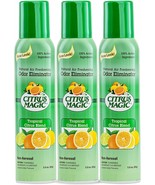 Citrus Magic Natural Odor Eliminating Air Freshener Spray Tropical Citru... - £28.23 GBP