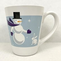 Starbucks 2011 Snowman &amp; Bunny Winter Themed Ceramic Coffee Mug 12 Oz - $158.05 MXN