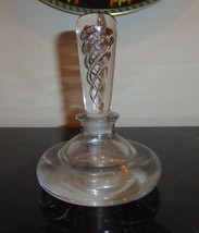 Empty Vintage Perfume Bottle with Swirl Glass Stopper - £23.07 GBP