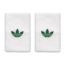 adidas Originals Tennis Wristband L Unisex Sports Sweatband White 2pc NW... - $33.90