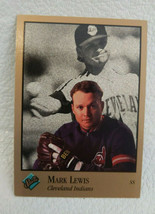 1992 Leaf Studio Baseball Card #167 Mark Lewis - £0.78 GBP