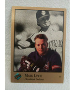 1992 Leaf Studio Baseball Card #167 Mark Lewis - £0.77 GBP