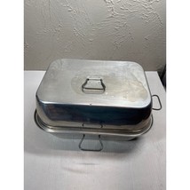 Vintage WEAR-EVER Aluminum Roaster Vented Roasting Pan No.2625 15 3/4 x 11 - $559.52 MXN