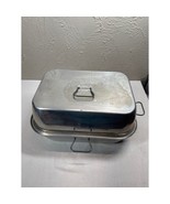 Vintage WEAR-EVER Aluminum Roaster Vented Roasting Pan No.2625 15 3/4 x 11 - $558.84 MXN