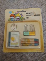 vintage collectible Religious Sunday School Stationery Kit Made In Taiwan bunny - £7.90 GBP