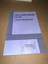 THE EXPLORERS CLUB By Nell Benjamin - £18.04 GBP