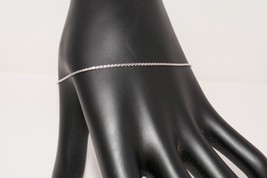 Trifari Silver Tone Elegance 7&quot; Chain Bracelet w/Tags - £19.65 GBP