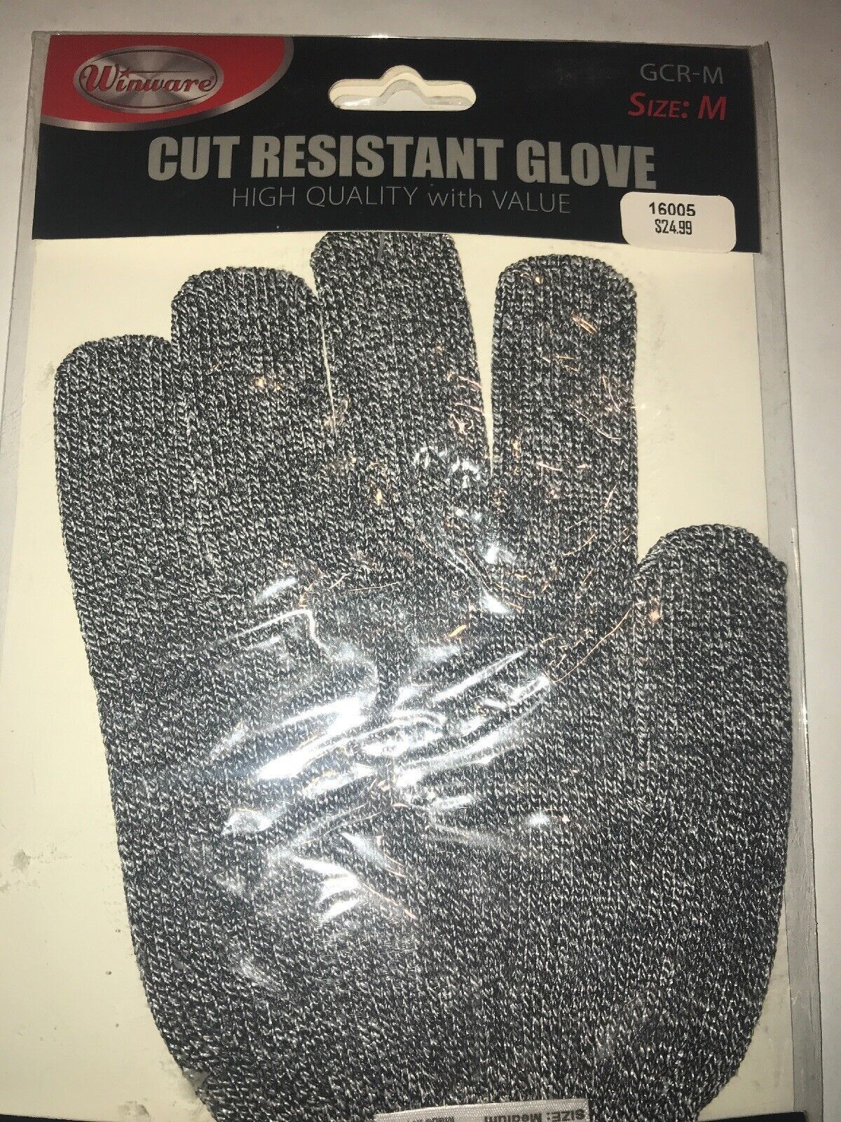 Winware- GCR-M - Cut Resistant Glove (M) - $7.03