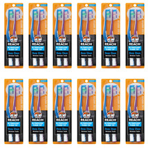 Pack of (12) New Reach Toothbrush, Ultra Clean Floss Tip, Soft, (Total 2... - $35.55