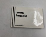 2005 Chevrolet Impala Owners Manual OEM A02B24026 - £24.76 GBP