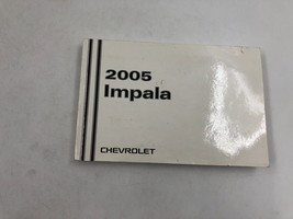 2005 Chevrolet Impala Owners Manual OEM A02B24026 - £24.88 GBP