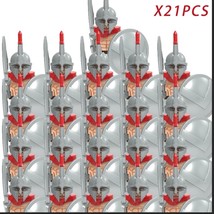 21PCS Middle Ages Roman Empire Spartan Crusader Mini Medieval Soldier Figure #27 - $31.99