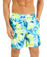 Calvin Klein Men&#39;s Regular-Fit Upf 50+ Sunburst Tie-Dyed Board Shorts Ci... - $36.59 CAD