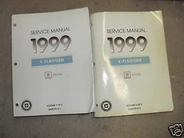 1999 Cadillac Seville Service Shop Repair Manual Set - £15.38 GBP