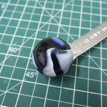 Boulder Mega Marble Blue White Swirl Translucent 34mm 1 3/8in Approx. - £7.62 GBP