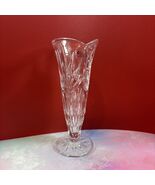 VTG 6 3/4&quot; Royal Irish 24% Lead Crystal Vase Made in the Czech Republic ... - $272.76 MXN