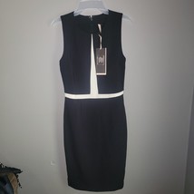 NWT LTD Dress Size 4 Black &amp; White Business Dress - £54.75 GBP