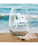 Cool Octopus Etched Glasses - Wine, Champagne, Pint Glasses, Shot Glass - €21,52 EUR+