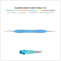 GRACEY CURETTE  MINI 13-14 SILICONE COATED SCALER DENTAL HAND INSTRUMENT... - £6.43 GBP