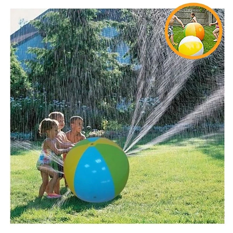 Hot selling baby water balloons inflatable water spray ball sprinkler splash kids beach thumb200