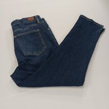 Lauren Ralph Lauren Jeans Women's 12 Blue Regal Straight Ankle Cotton High Rise image 2