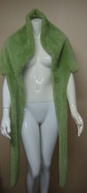 Maeve Anthropology Green Faux fur Shoulder wrap - $19.79