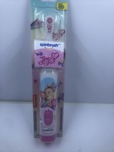 JoJo Siwa Kids Spinbrush Battery Toothbrush, Soft Bristles, Sealed - £4.70 GBP