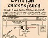 Uncle Bud&#39;s Catfish Chicken &amp; Such Menu &amp; Kids Menu Knoxville Tennessee ... - $24.73