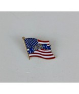 Vintage USA Flag USO Lapel Hat Pin - €6,33 EUR