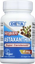Vegan Astaxanthin Deva Vegan 30 Softgel - $19.99