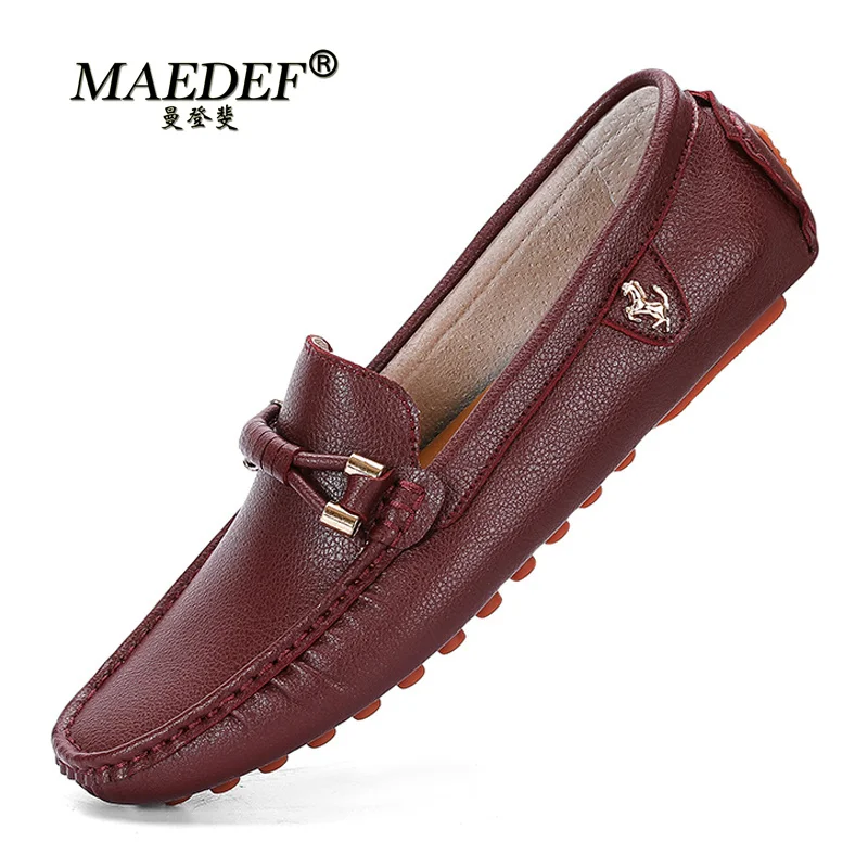 Fers men big size leather moccasins casual shoes mens driving shoes outdoor slip on men thumb200