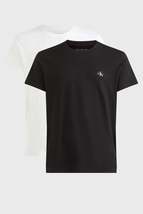 Regular Fit Crew Neck Organic Cotton 2 Pack T Shirt Men T Shirt J30j3201... - £154.91 GBP
