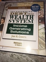 Transforming Debt into Wealth System John Cummuta 4 Audio CD&#39;s, Workbook... - £18.92 GBP