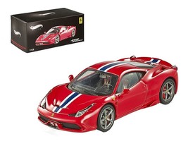 Ferrari 458 Italia Diecast Car Model Hot Wheels Elite Edition Scale - $119.99