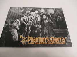 Catalina Island 2015 Phantom Of The Opera Lon Chaney Mary Philbin Brochure #D - £10.11 GBP