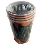 H For Happy Halloween Paper Cups 10 Oz Set Of 4. ShipN24Hours - $163.52 MXN