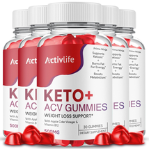 ActivLife ACV Keto Gummies, Activ Life Gummies Maximum Strength (5 Pack) - £95.13 GBP