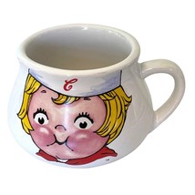 Vintage Campbell&#39;s Soup Kids Mug Little Girl 1998 Houston Harvest Gifts 3.5&quot; - $16.83