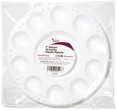 Cousin DIY Plastic Palette 7 Inch Round 10 Cavity - $446.49 MXN