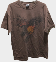 $75 Joshua Tree Intersection Rock Faces East Vintage 90s Brown Port T-Shirt L - £62.08 GBP