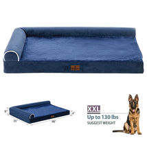 XX-Large Orthopedic Memory Foam Dog Bed Washable Pet Mattress Waterproof Dog Bed - £57.73 GBP