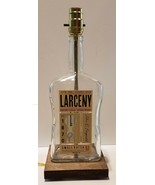 Larceny Kentucky Bourbon 1.75L Large Liquor Bar Bottle TABLE LAMP Lounge... - £44.03 GBP