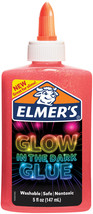 Elmer&#39;S Glow In The Dark Liquid Blue 5Oz-Pink - £29.86 GBP